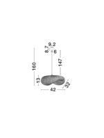 Adaline Hängelampe E27 1x12W, IP20, Natur/Schwarz, Bambus – Bild 10