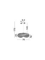 Adaline Hängelampe E27 1x12W, IP20, Natur-Bambus – Bild 8