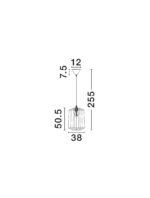 Dena Hängelampe E27 1x12W, IP20, Natur/Grün/Sandy Black – Bild 7