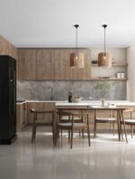 Abby Hängelampe E27 1x12W, IP20, Natur/Blau/Gelb – Bild 7