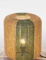 Dena Tischleuchte E27 1x12W, IP20, Natur/Grün – Bild 7