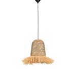 Sorello Hängelampe E27 1x12W, IP20, Natur/Blau/Sandy Black