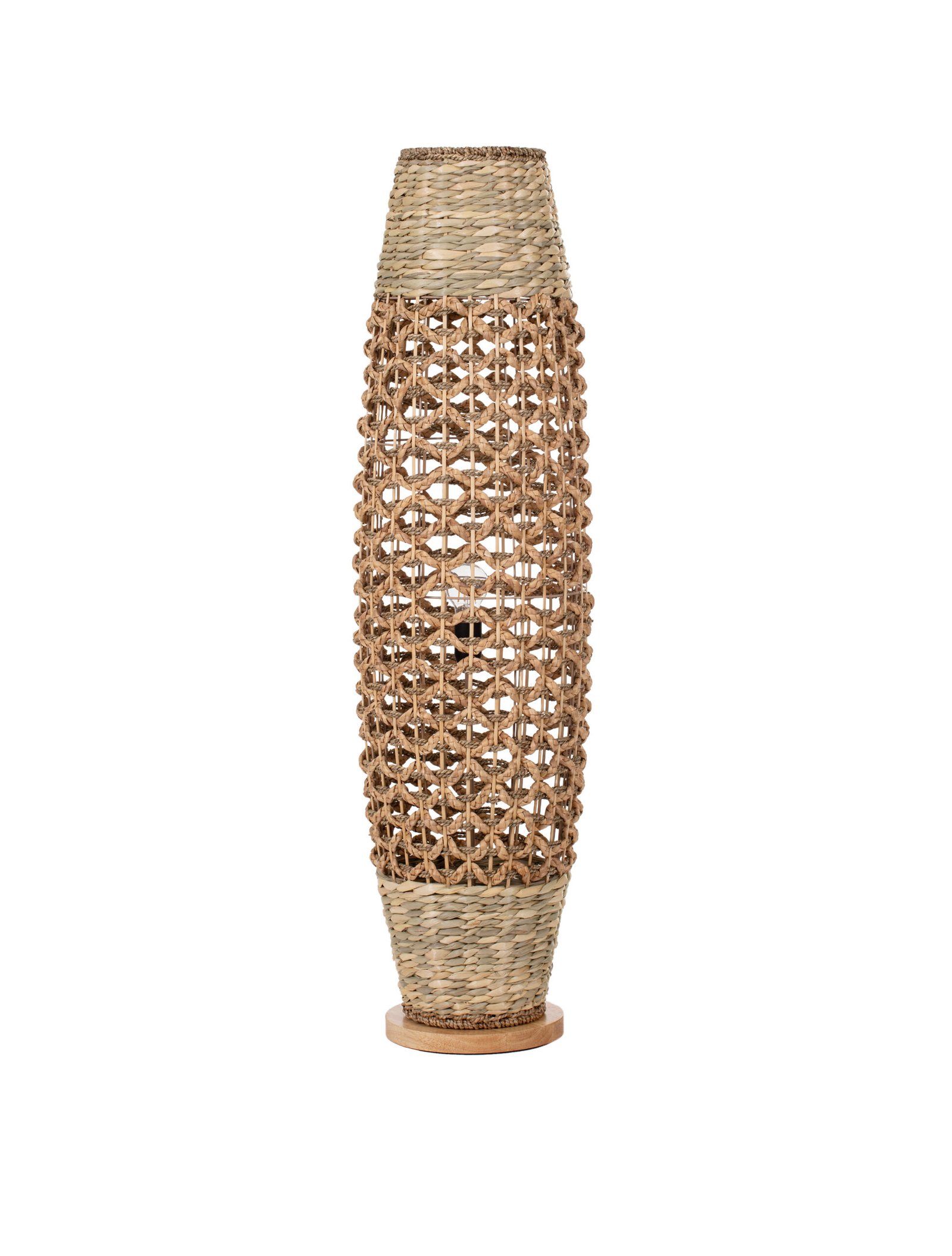 9586621_2 Anada Stehleuchte E27 1x12W, IP20, Natur – Bild 1