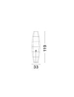 Anada Stehleuchte E27 1x12W, IP20, Natur – Bild 8