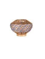 Mapi Tischleuchte E27 1x12W, IP20, Natur/Blau