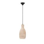 Ona Hängelampe E27 1x12W, IP20, Natur/Sandy Black