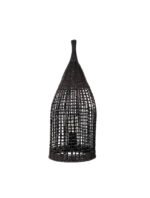Naos Tischleuchte E27 1x12W, IP20, Schwarz-Sandy Black