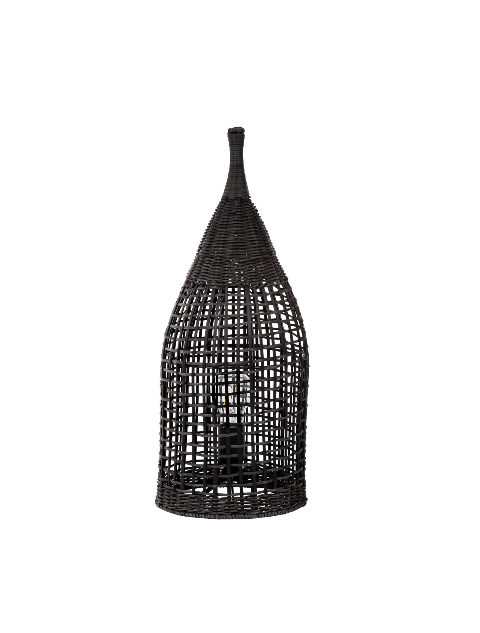 9586630_2 Naos Tischleuchte E27 1x12W, IP20, Schwarz-Sandy Black – Bild 1