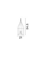 Naos Tischleuchte E27 1x12W, IP20, Schwarz-Sandy Black – Bild 7