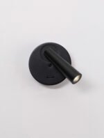 Tico LED-Wandleuchte 3W, IP20, Matt Schwarz, 3000K – Bild 2