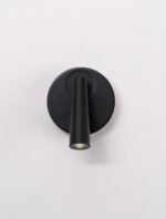 Tico LED-Wandleuchte 3W, IP20, Matt Schwarz, 3000K – Bild 8