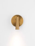 Tico LED-Wandleuchte 3W, IP20, Matt Gold, 3000K – Bild 8