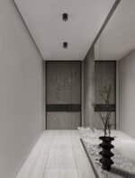 Aneto LED-Deckenleuchte 10W, IP20, Matt Schwarz-Dunkelchrom – Bild 2