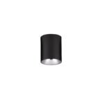 Aneto LED-Deckenleuchte 10W, IP20, Matt Schwarz-Dunkelchrom