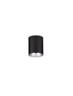Aneto LED-Deckenleuchte 10W, IP20, Matt Schwarz-Dunkelchrom