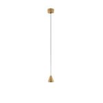 Irmos LED-Hängelampe 5W, IP20, Mattgold, 3000K