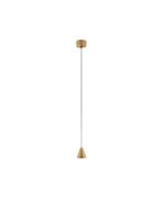 Irmos LED-Hängelampe 5W, IP20, Mattgold, 3000K