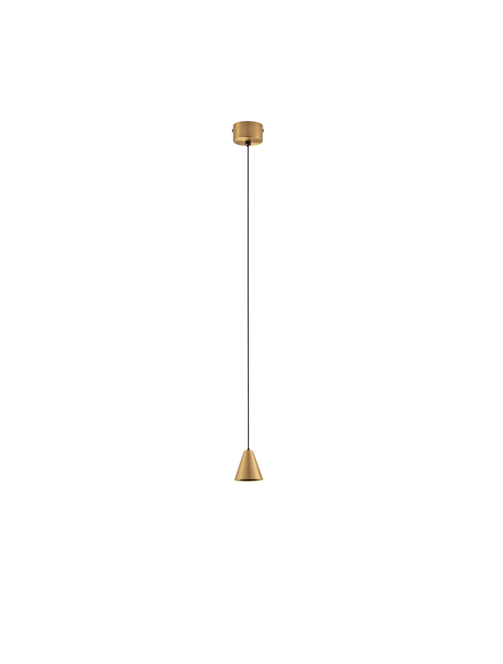 9695154_2 Irmos LED-Hängelampe 5W, IP20, Mattgold, 3000K – Bild 1