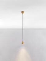 Irmos LED-Hängelampe 5W, IP20, Mattgold, 3000K – Bild 5