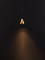 Irmos LED-Hängelampe 5W, IP20, Mattgold, 3000K – Bild 6