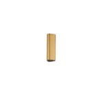 Etho LED-Deckenleuchte 6W, IP20, Mattgold, 3000K, 15 cm