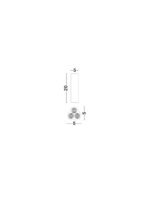 Etho LED-Deckenleuchte 6W, IP20, Mattgold, 3000K – Bild 7