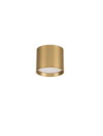 Ziaza LED-Deckenleuchte 10W, IP20, Mattgold, 3000K