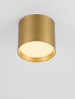 Ziaza LED-Deckenleuchte 10W, IP20, Mattgold, 3000K – Bild 6