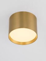 Ziaza LED-Deckenleuchte 17W, IP20, Mattgold, 3000K – Bild 2