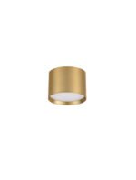 Ziaza LED-Deckenleuchte 17W, IP20, Mattgold, 3000K