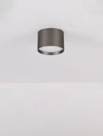 Ziaza LED-Deckenleuchte 17W, IP20, Black Nickel, 3000K – Bild 4