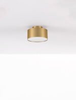 Ozen LED-Deckenleuchte 24W, IP20, Mattgold, 3000K – Bild 4