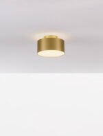 Ozen LED-Deckenleuchte 24W, IP20, Mattgold, 3000K – Bild 5
