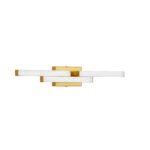 Atom LED-Badleuchte 14W, IP44, Gold, 4000K