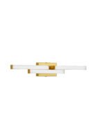 Atom LED-Badleuchte 14W, IP44, Gold, 4000K
