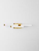 Atom LED-Badleuchte 14W, IP44, Gold, 4000K – Bild 7