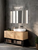Atom LED-Badleuchte 14W, IP44, Sandweiß, 4000K – Bild 2