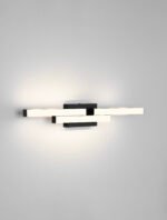 Atom LED-Badleuchte 14W, IP44, Matt Schwarz, 4000K, dimmbar – Bild 5