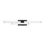 Atom LED-Badleuchte 14W, IP44, Matt Schwarz, 4000K, dimmbar