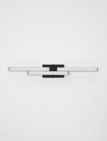 Atom LED-Badleuchte 14W, IP44, Matt Schwarz, 4000K, dimmbar – Bild 7
