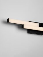 Atom LED-Badleuchte 14W, IP44, Matt Schwarz, 4000K, dimmbar – Bild 9