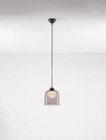Dione LED-Hängelampe 5W, IP20, Sandy Black/Smokey, 3000K – Bild 5