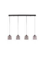Dione LED-Hängelampe 20W, IP20, Sandy Black/Smokey, 3000K