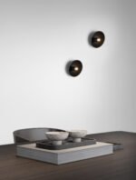 Onia Wandleuchte E14 1x5W, IP20, Dunkelgrau-Schwarz – Bild 2