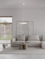 Ophelia LED-Hängelampe 27W, IP20, Mattweiß, 3000K – Bild 2