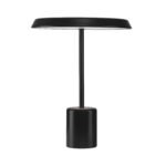 Ophelia LED-Tischleuchte 17W, IP20, Matt Schwarz-Holzoptik