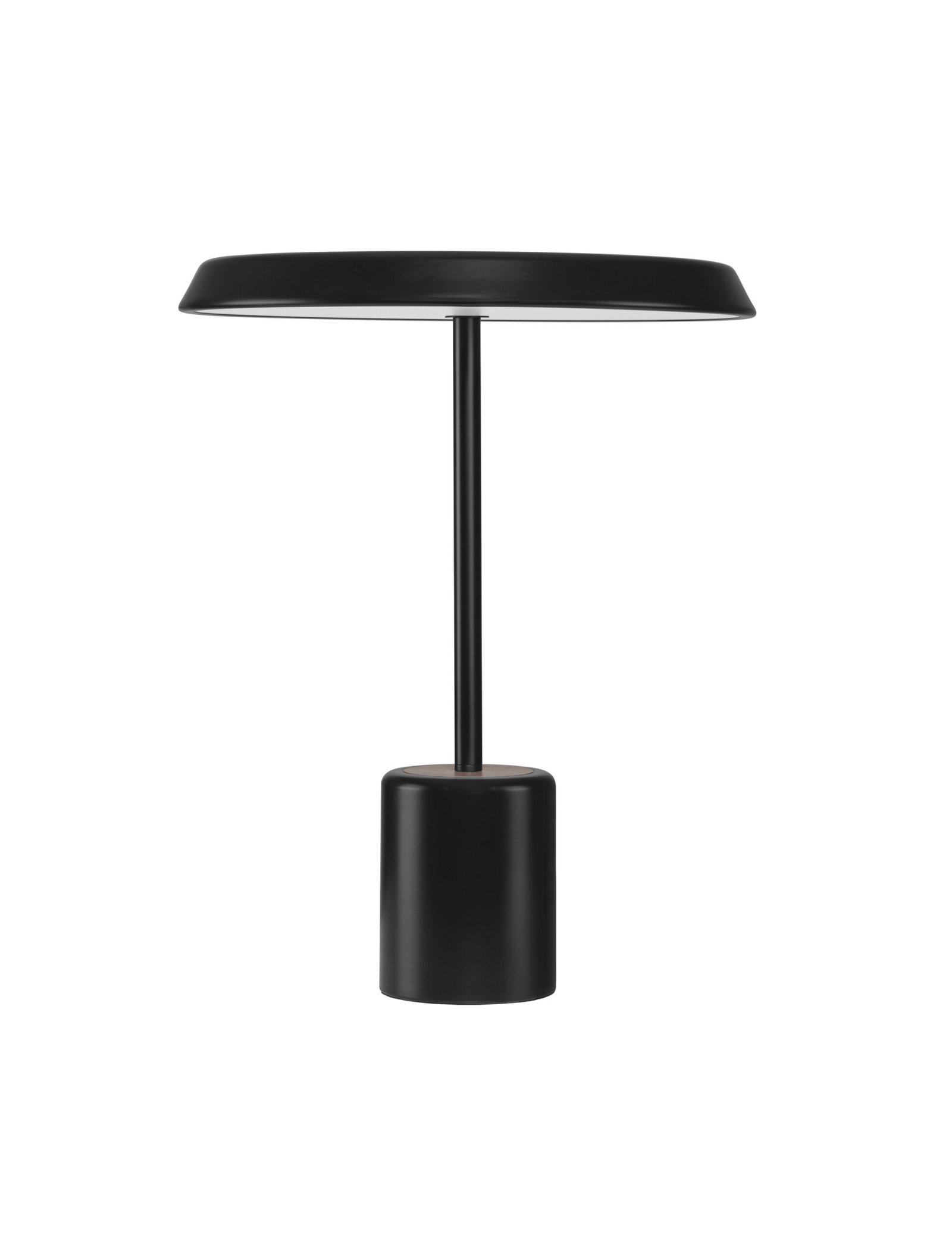 9695322_2 Ophelia LED-Tischleuchte 17W, IP20, Matt Schwarz-Holzoptik – Bild 1