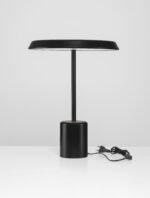 Ophelia LED-Tischleuchte 17W, IP20, Matt Schwarz-Holzoptik – Bild 4