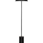 Ophelia LED-Stehleuchte 27W, IP20, Matt Schwarz-Holzoptik