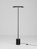 Ophelia LED-Stehleuchte 27W, IP20, Matt Schwarz-Holzoptik – Bild 4